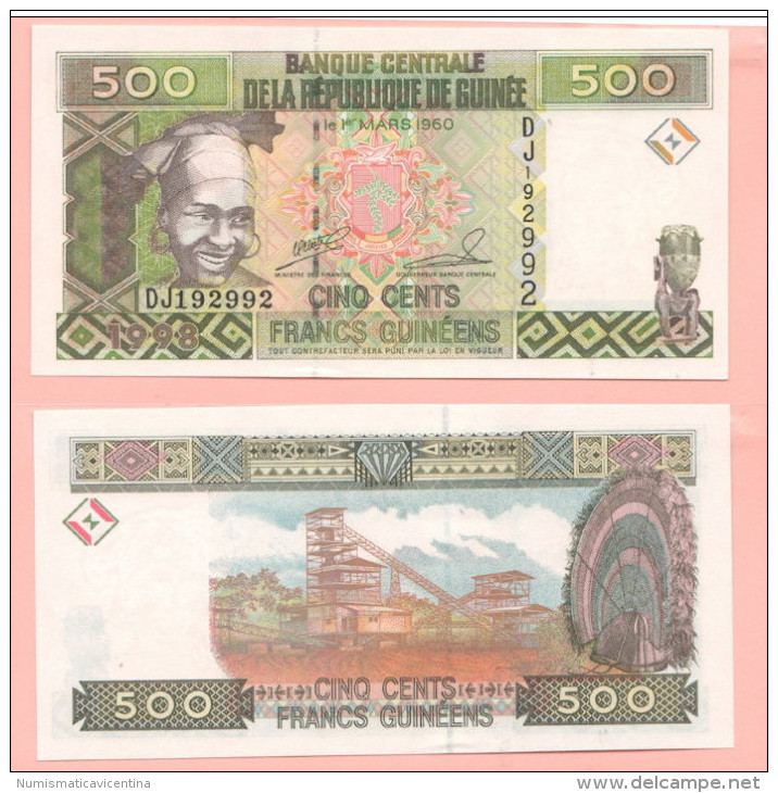 Guinea 500 Francs 1960 - Guinea