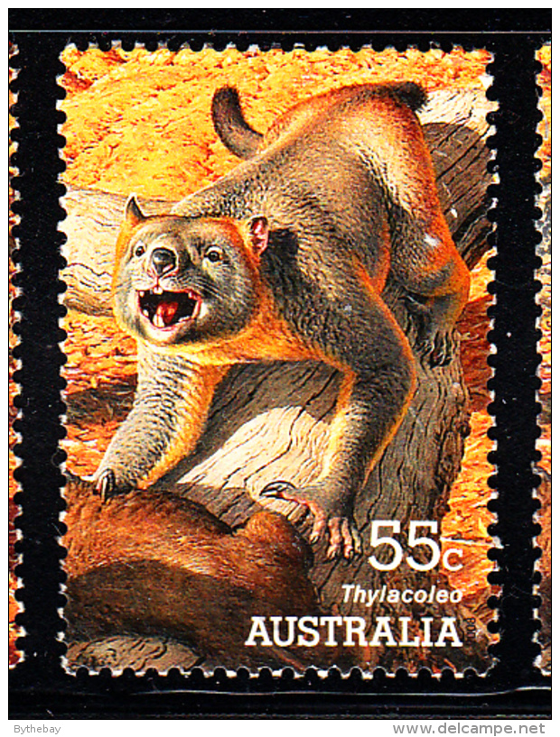 Australia 2008 Used Scott #2977 55c Thylacoleo - Large Extinct Animals - Oblitérés