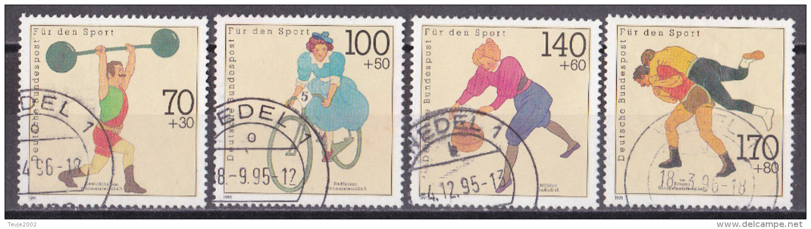 Nb_ Bund - Mi.Nr. 1499 - 1502 - Gestempelt Used - Gebraucht