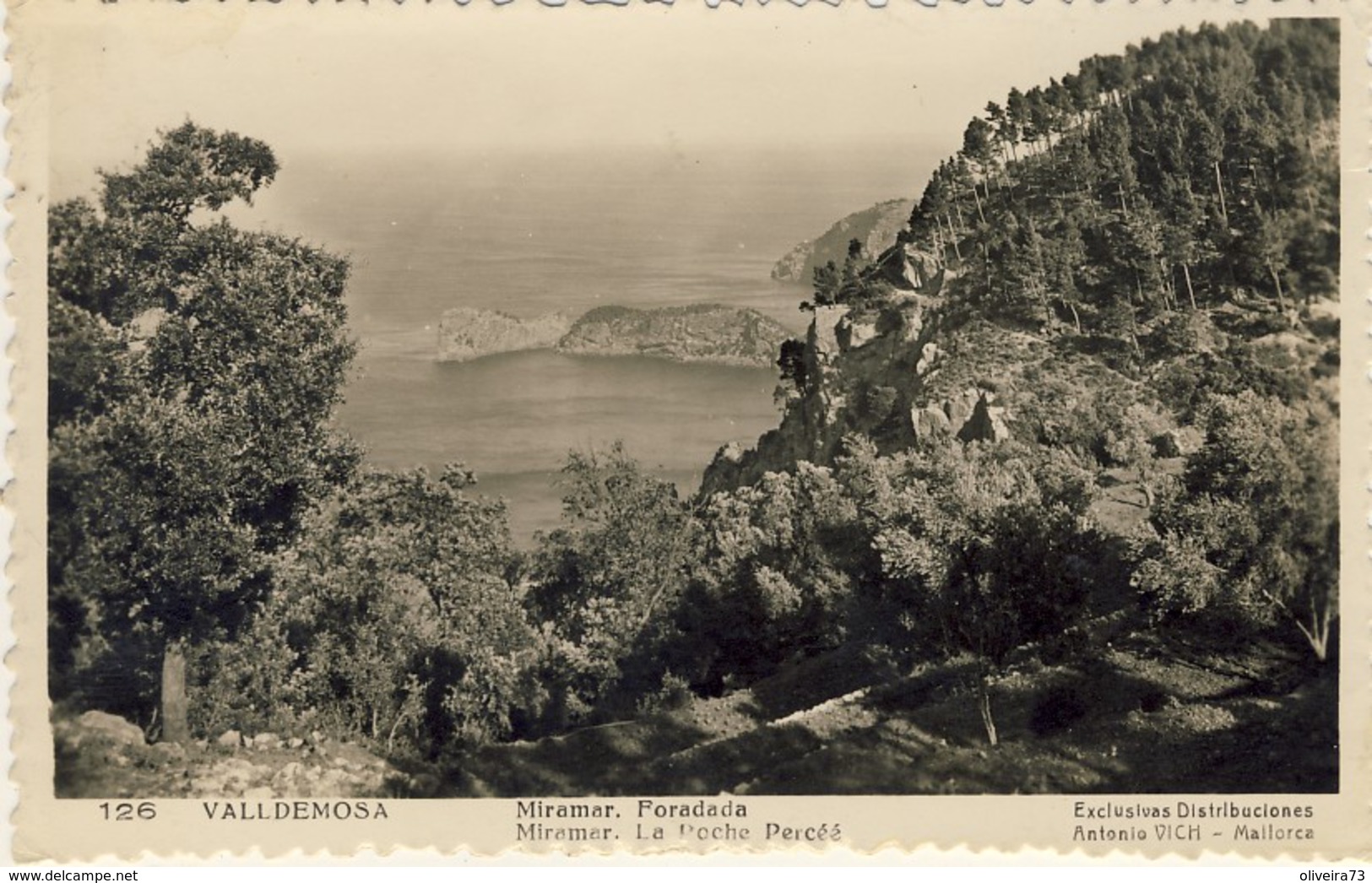 VALLDEMOSA, Miramar Foradada, 2 Scans - Cabrera