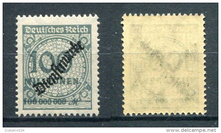 D. Reich Dienst Michel-Nr. 82 Postfrisch - Officials