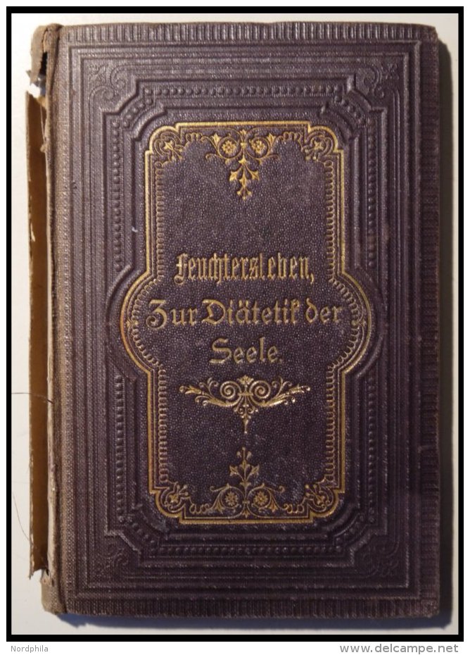 KLASSISCHE LITERATUR Ernst Freiherr Von Feuchtersleben: Zur Diätetik Der Seele, Reclam Verlag, Leipzig, Buchrü - Other & Unclassified