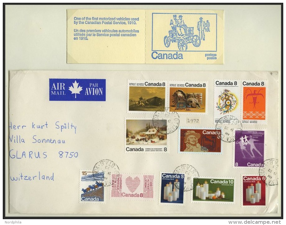 KANADA Brief,*,o, **, 1938-82, Vielseitige Interessante Sammlung Mit U.a. Ca. 110 Belegen (FDC`s, Erstflüge, Ganzsa - Canada