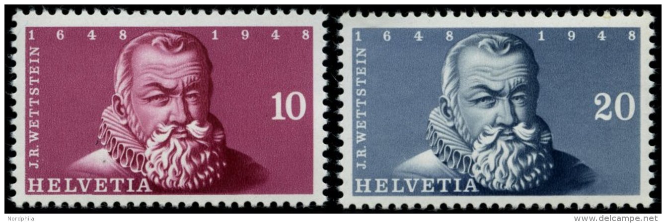 SCHWEIZ BUNDESPOST 512/3 **, 1948, Einzelmarken IMABA, Pracht, Mi. 70.- - Oblitérés