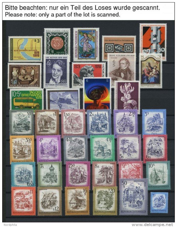 LOTS **, Kleine Postfrische Sammlung Österreich Im Einsteckbuch Von 1964-67, 1975-78 Und 1983-93, Wohl Komplett, Pr - Collections