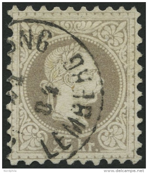 STERREICH 40IIa O, 1881, 25 Kr. Lilagrau, Feiner Druck, K1 .... LEMBERG, Pracht, Mi. 200.- - Oblitérés