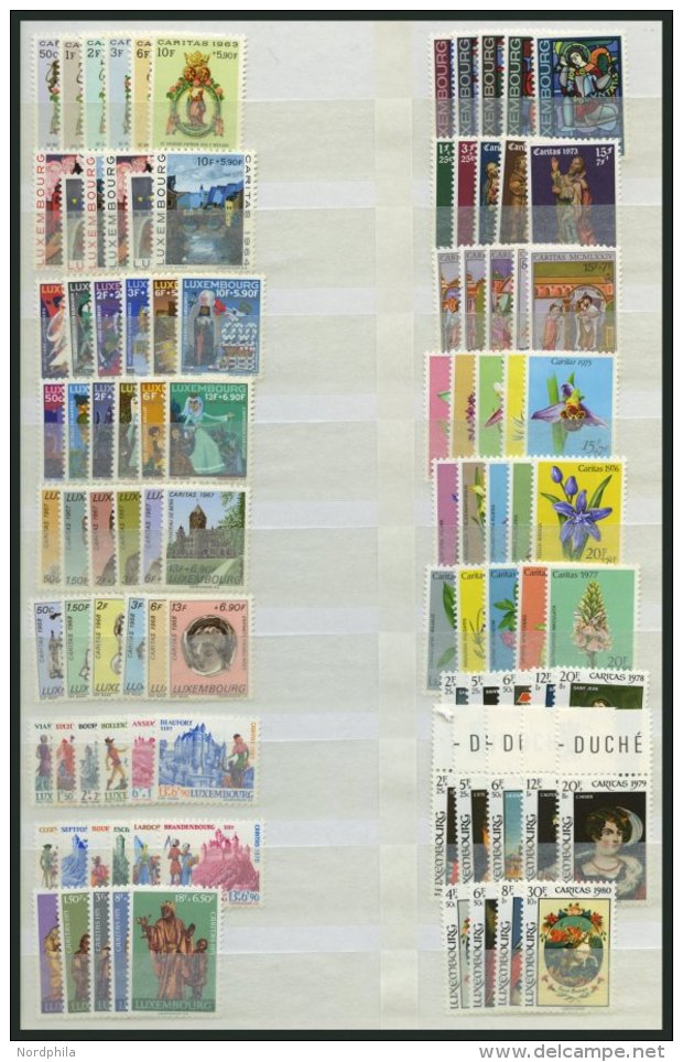 SAMMLUNGEN, LOTS **, 1963-87, Caritas, Alle 25 Ausgaben Komplett, Pracht, Mi. 141.- - Collections