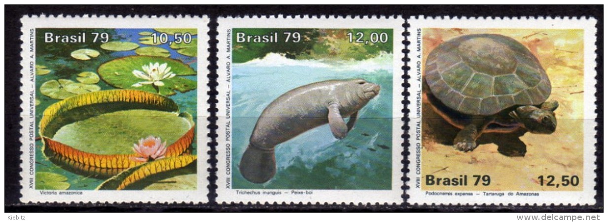 BRASILIEN 1979 - MiNr: 1709-1711 Komplett  ** / MNH - Unused Stamps