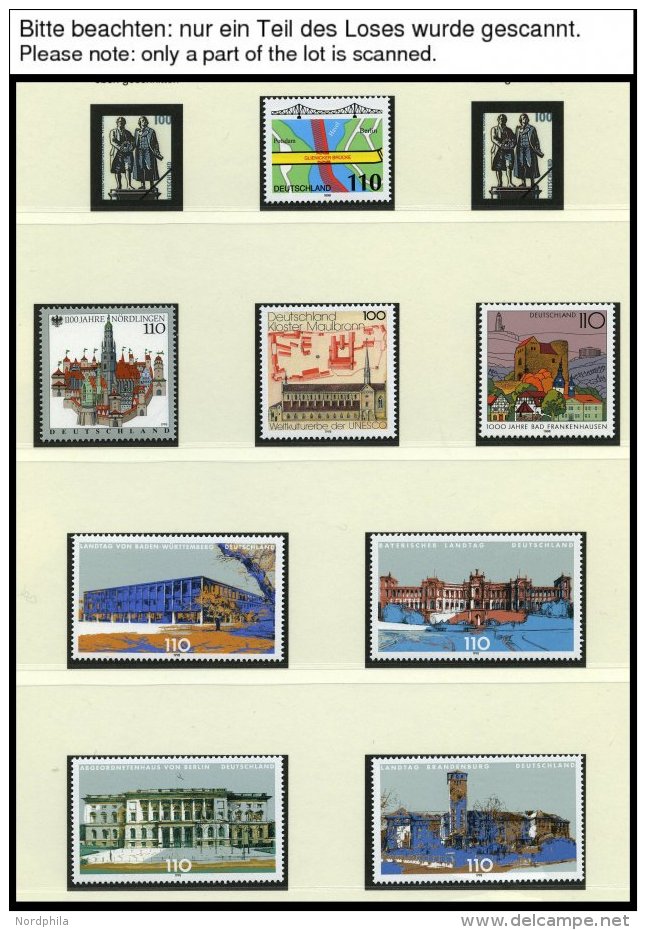 JAHRGÄNGE 1965-2026 **, 1998, In Den Hauptnummern Kompletter Jahrgang Auf Falzlosseiten, Pracht - Used Stamps