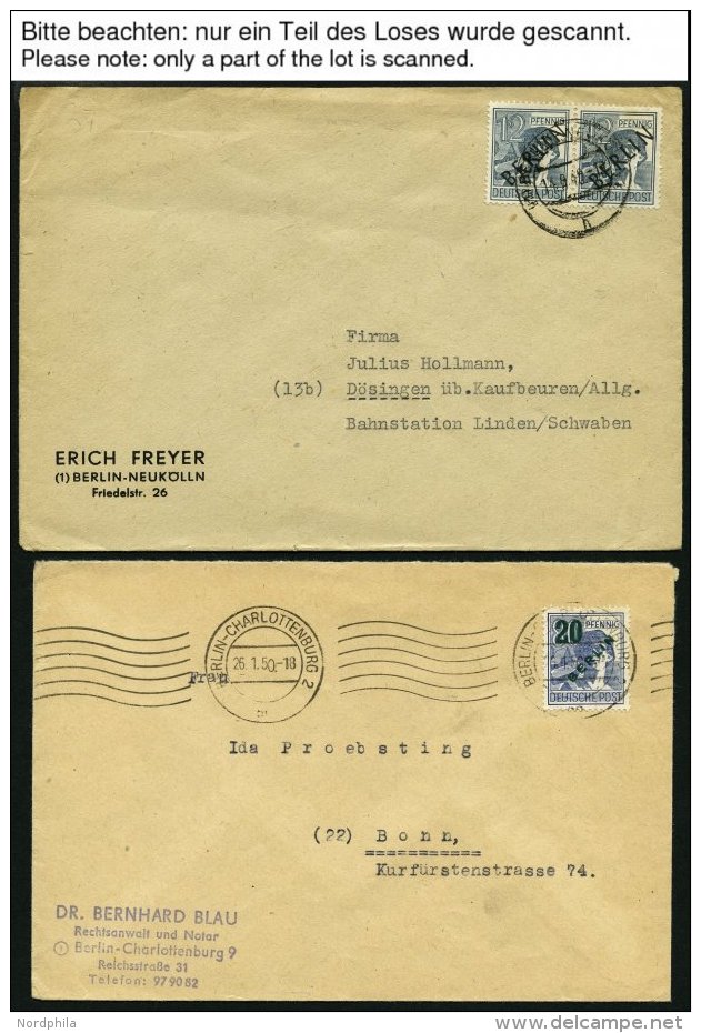 LOTS Briefalbum Mit über 150 Belegen, Neben Vielen FDC`s Auch Bessere Bedarfspost, Besichtigen! - Used Stamps