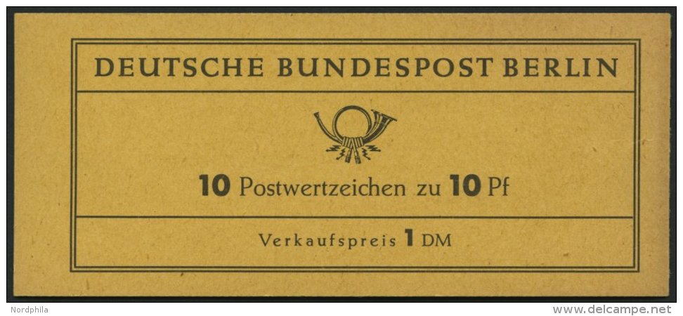 ZUSAMMENDRUCKE MH 3d **, 1964, Markenheftchen Dürer, Reklame Georg Bühler, Pracht, Mi. 220.- - Se-Tenant