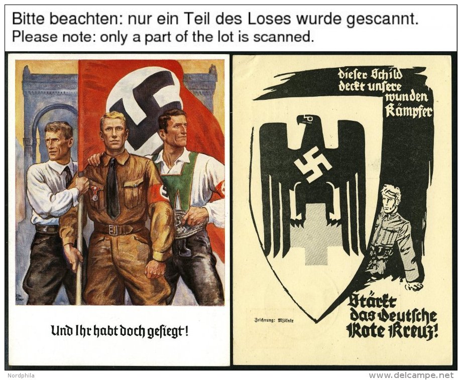 GANZSACHEN PP 122,126,127 BRIEF, Privatpost: 1937-41, 3, 5 Und 6 Pf. Hindenburg, 18 Verschiedene Privat-Postkarten, Meis - Other & Unclassified