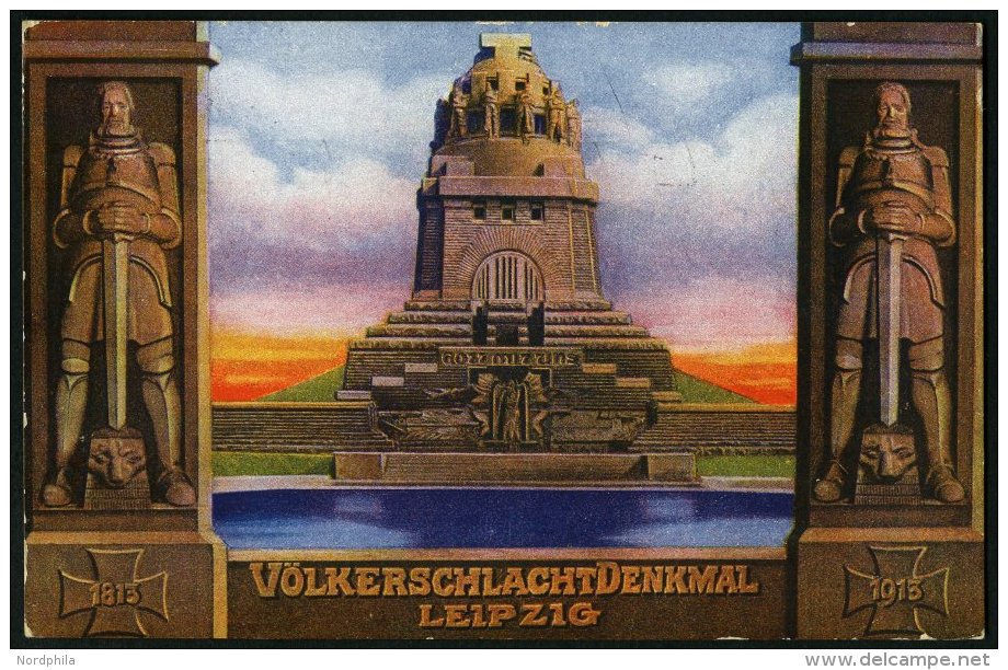 GANZSACHEN PP 27C179/03 BRIEF, Privatpost: 1913, 5 Pf. Germania Weihe Des Völkerschlachtdenkmals (Rolandfiguren), G - Other & Unclassified