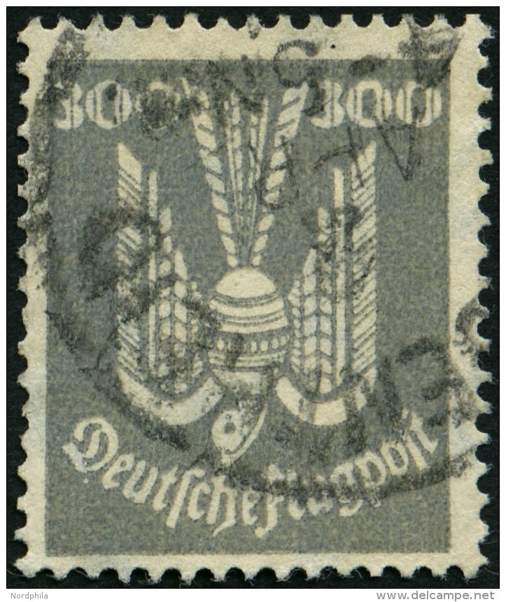 Dt. Reich 350 BrfStk, 1924, 300 Pf. Holztaube, Normale Zähnung, Pracht, Mi. 140.- - Used Stamps