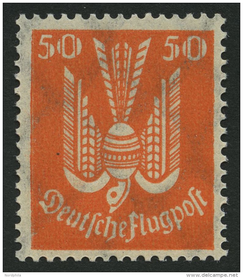 Dt. Reich 347 **, 1924, 50 Pf. Holztaube, Pracht, Mi. 140.- - Usati