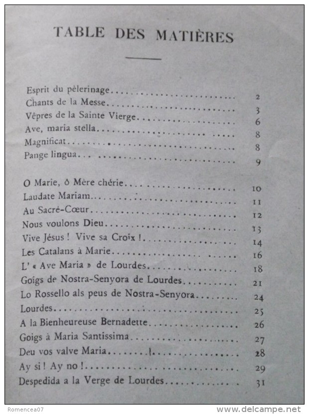 LOURDES (Hautes-Pyrénées) - PELERINAGE De NOTRE-DAME De SALUT - Livret De 32 Pages - A Voir ! - Christentum