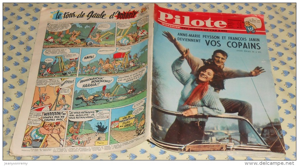 Pilote. N°183 (25/04/1963) Complet. Anne–Marie Peysson Et Francois Janin Deviennent Vos Copains - Pilote