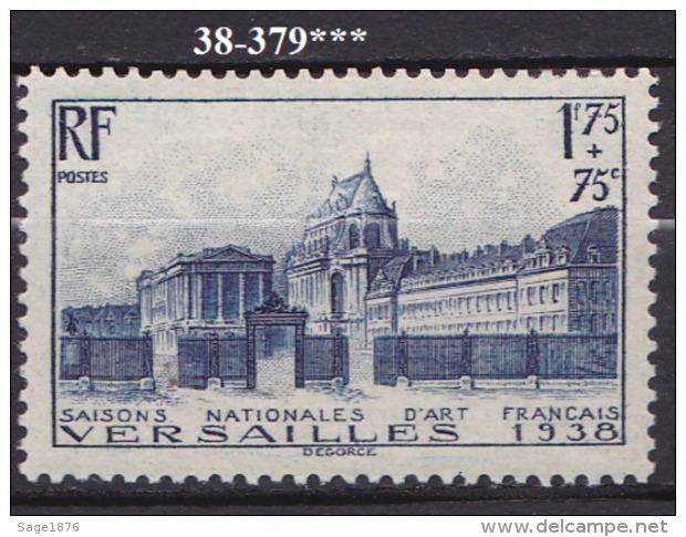 FRANCE ANNEE 1938 N° 379 NEUF*** - Nuovi