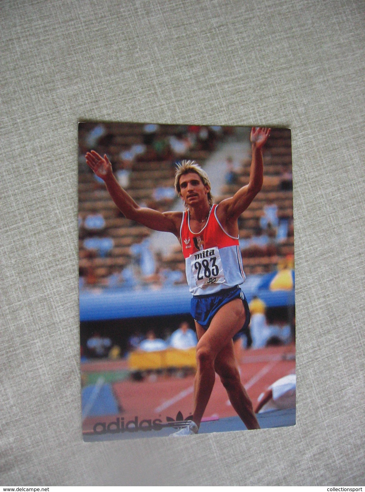 Athlétisme Autographe- Carte Signée Christian Plaziat - Atletica