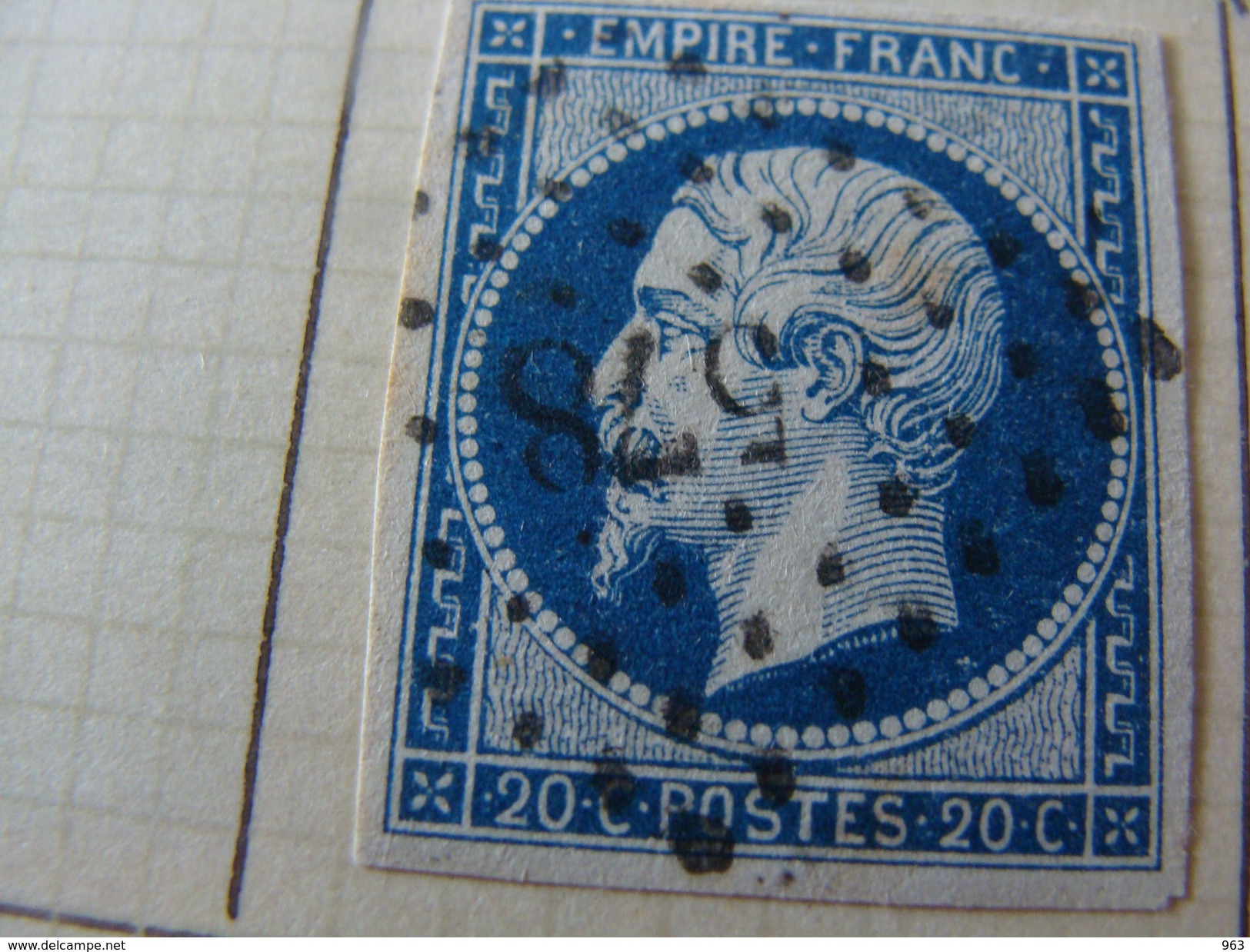 11 NAPOLEON N°14 OBLITERATIONS P/C551/596