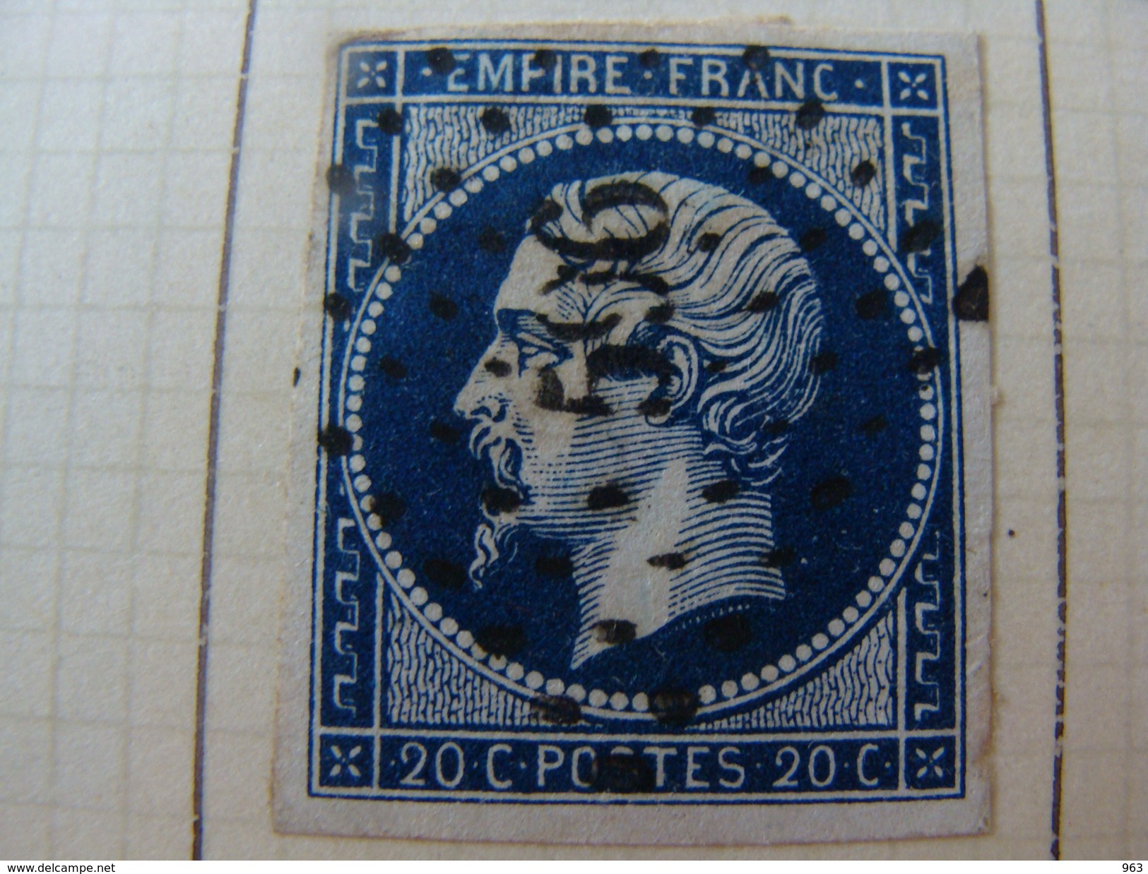 11 NAPOLEON N°14 OBLITERATIONS P/C551/596