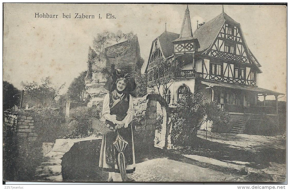 CP - 67 - Hohbarr Bei Zabern J Els  Saverne  1919 - Saverne