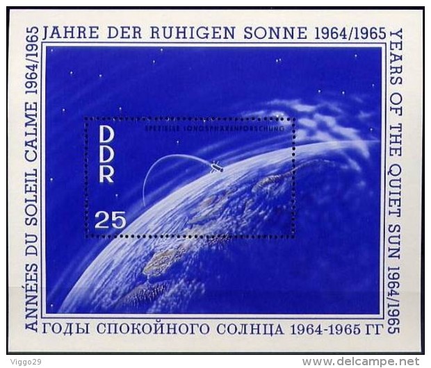 East Germany (GDR) - 1964 - International Year Of The Quiet Sun (MNH, **) - Neufs