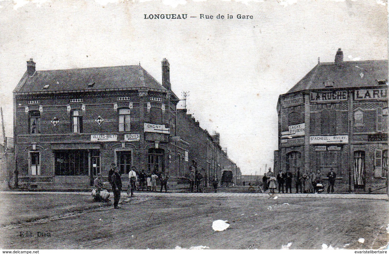 LONGUEAU: Rue De La Gare - Longueau