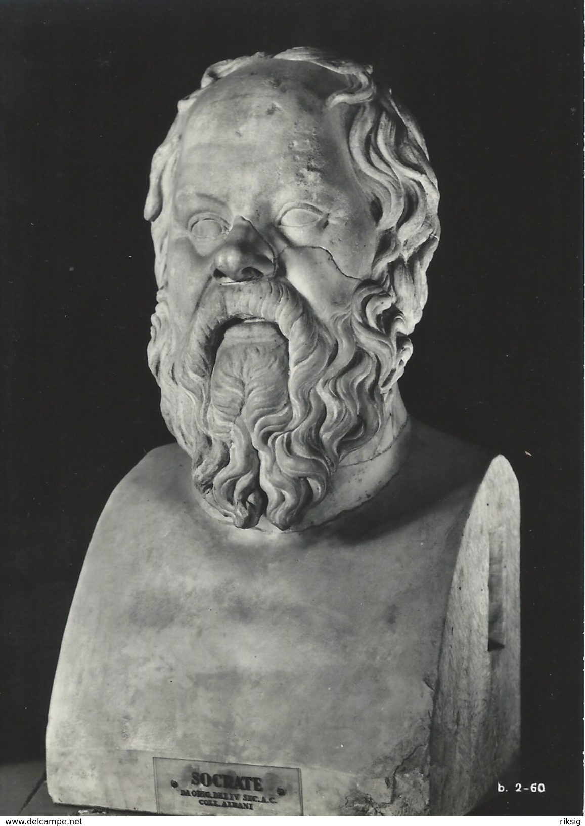 Roma -  Capitoline Museums - Socrates    # 05203 - Sculptures