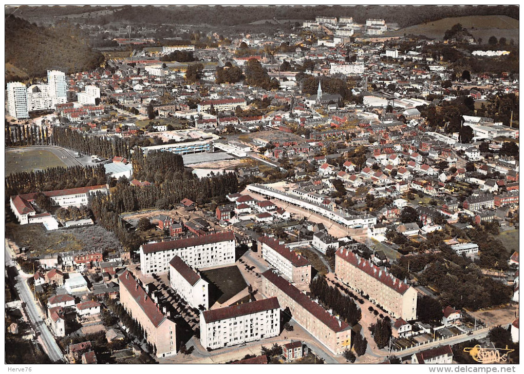 MAROMME - Vue Aérienne - Rue De Binche - CPSM Grand Format - Maromme