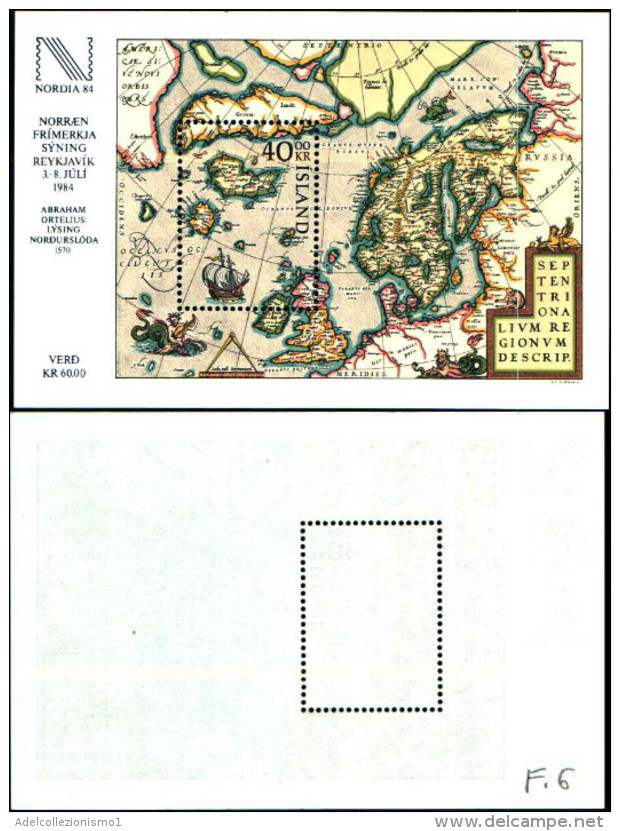 84290) Islanda-1984-nordia 84 BF-n.6-nuovo - Nuevos