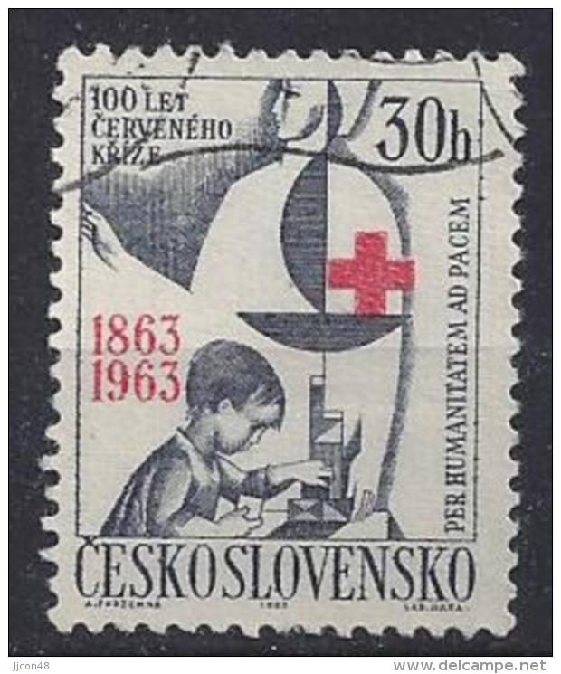 Czechoslovakia 1963  100 Jahre Internationales Rotes Kreuz  (o) Mi.1411 - Gebraucht