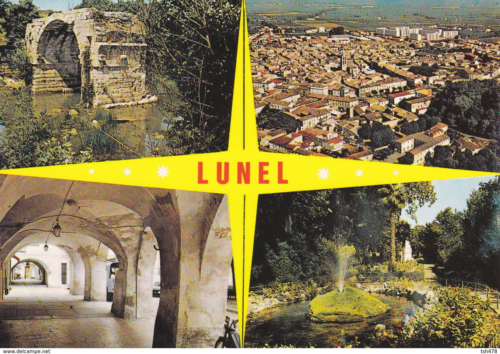 34-----LUNEL---multi-vues---voir 2 Scans - Lunel