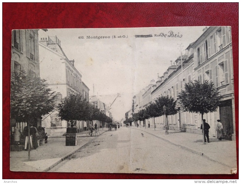 91 MONTGERON La Grande Rue (ou Rue De Paris) - Montgeron