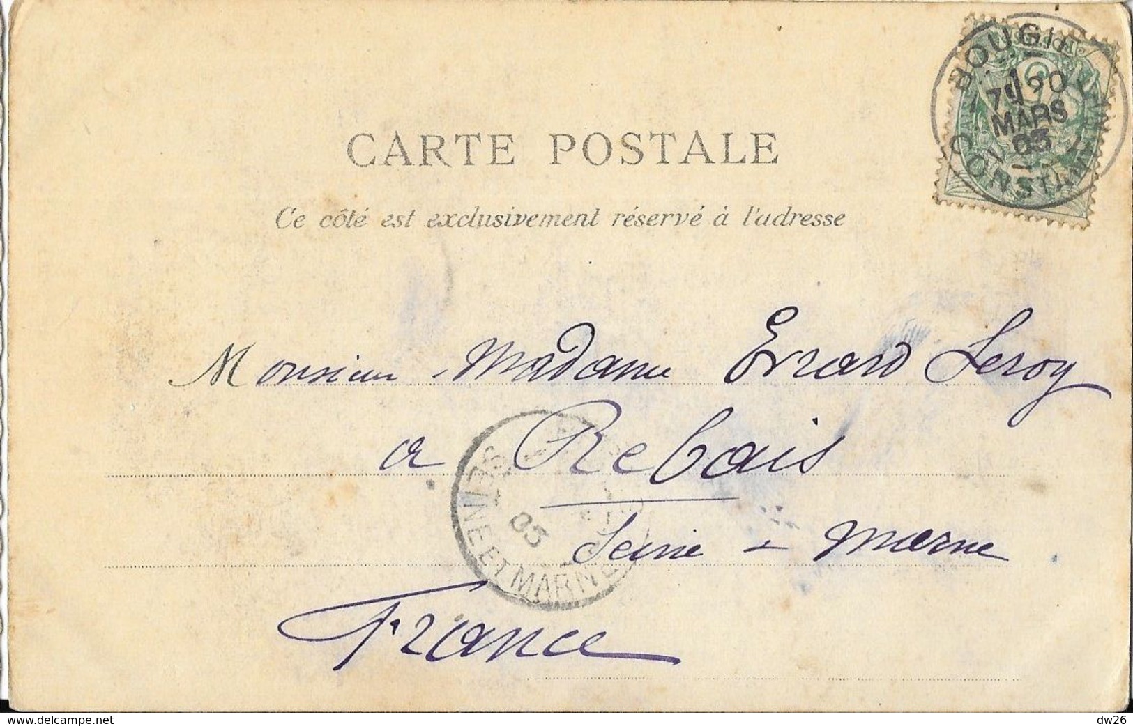 Bougie - Vue Générale - Collection Idéale P.S. - Carte Précurseur N° 3 - Bejaia (Bougie)