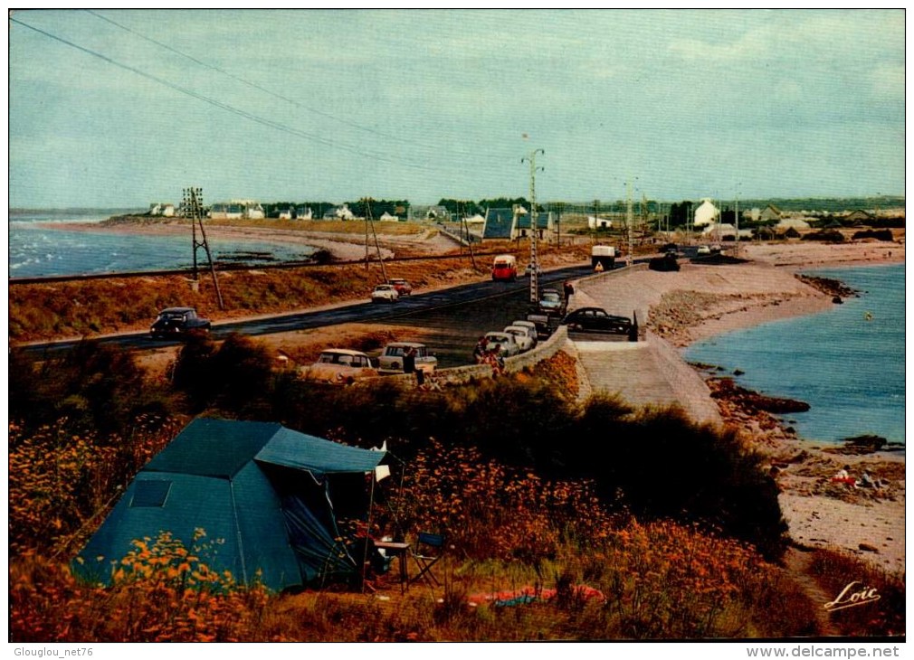 56-PRESQU'ILE DE QUIBERON..L'ENDROIT LE PLUS ETROIT. ...CPM - Quiberon