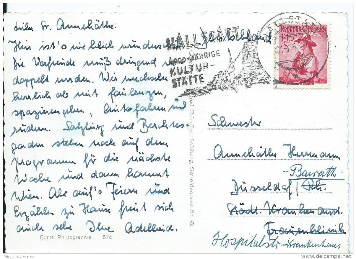 AK 0538  Hallstatt - Verlag Gründler Um 1957 - Hallstatt