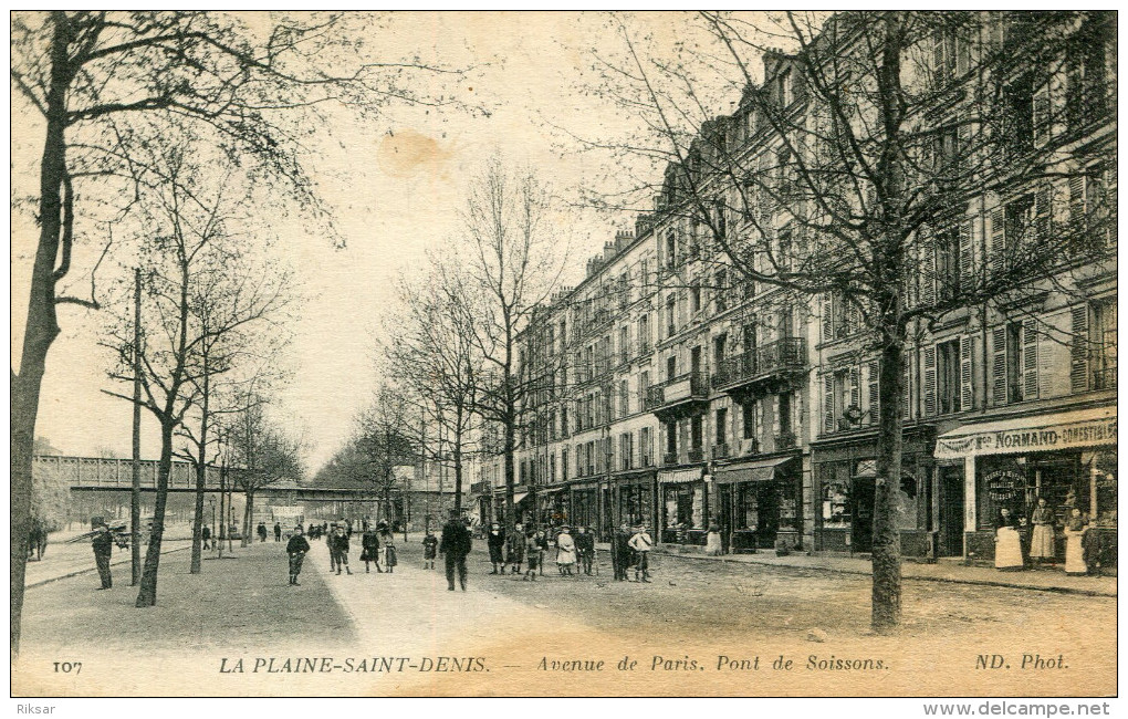 LA PLAINE SAINT DENIS(SEINE SAINT DENIS) - L'Ile Saint Denis