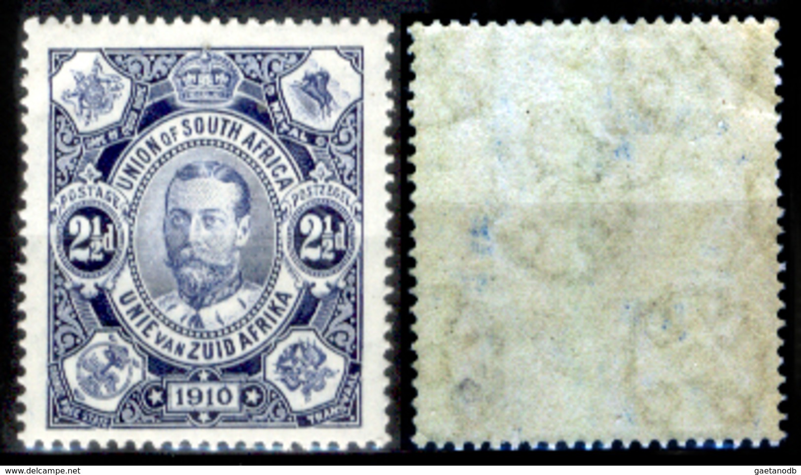 Africa-del-Sud-0022 - 1910 - Yvert & Tellier N. 1 (+) LH - Privo Di Difetti Occulti. - Nuevos