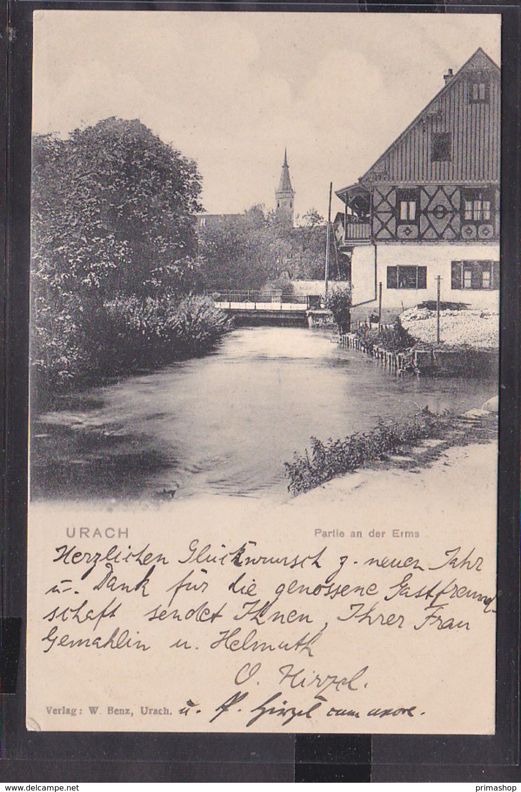 A6x /   Bad Urach , Partie An Der Erms 1902 - Bad Urach