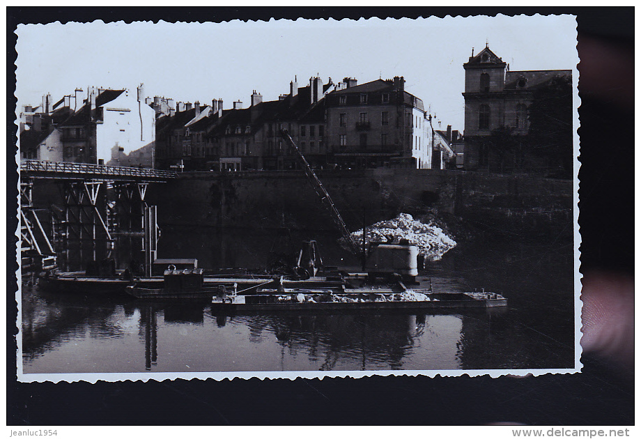 CHALONS SUR SAONE CAVALCADE   PHOTO CARTE    ORIGINALE RECONSTRUCTION - Chalon Sur Saone