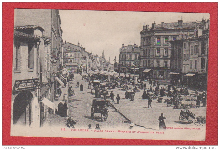 Toulouse  --   Place Armand Bernard Et Avenue De Paris - Toulouse