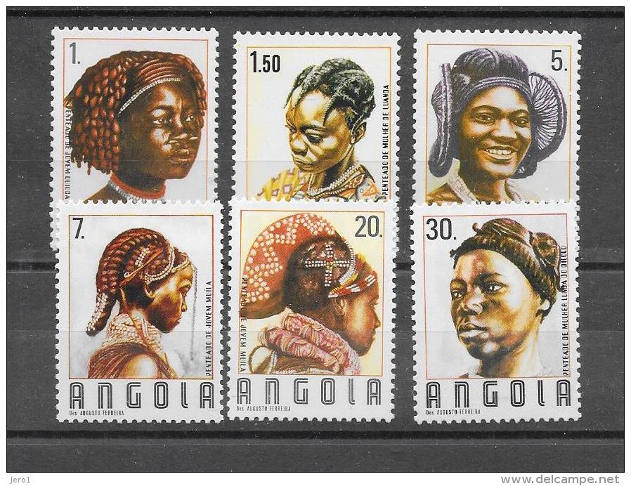 Angola 1987 Y&T Nr° 734/739 (**) - Angola