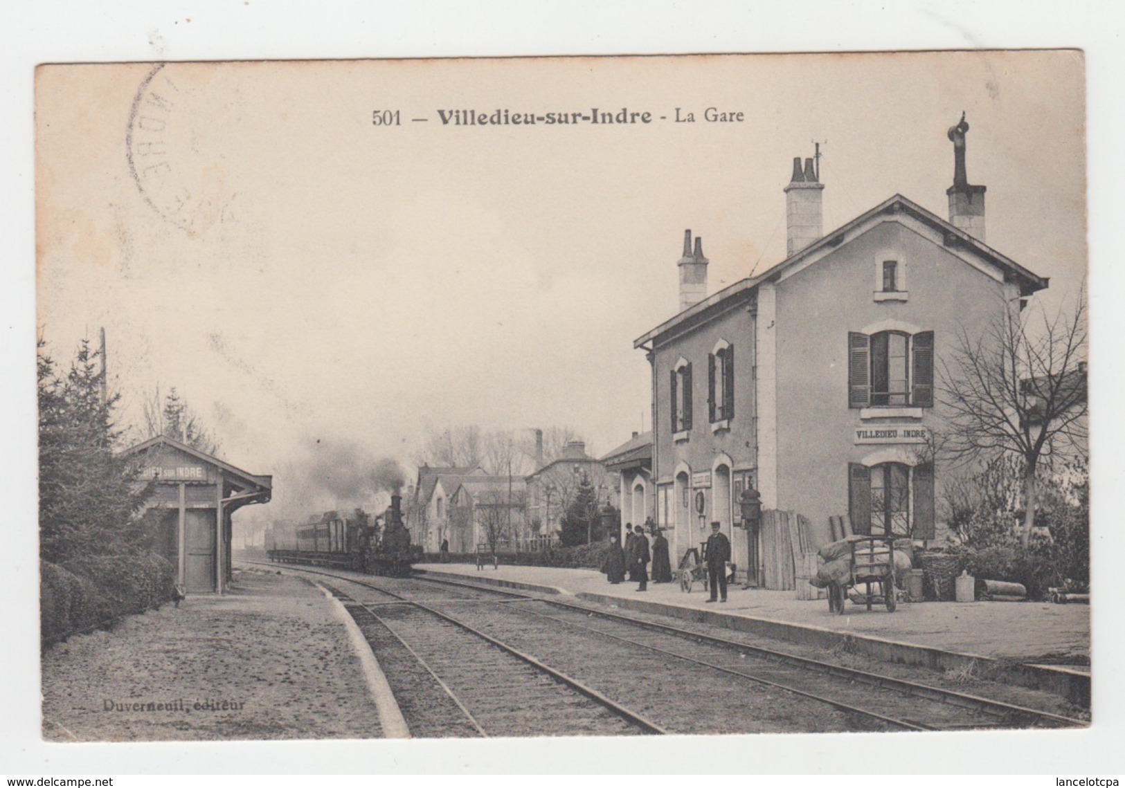 36 - VILLEDIEU SUR INDRE / LA GARE - Autres & Non Classés