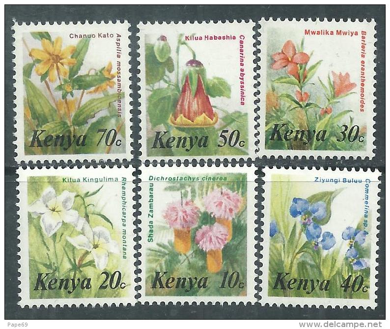 Kenya N° 241 / 55 XX  Flore : Fleurs : Série Courante, Les 15 Valeurs Sans Charnière, TB - Sonstige & Ohne Zuordnung