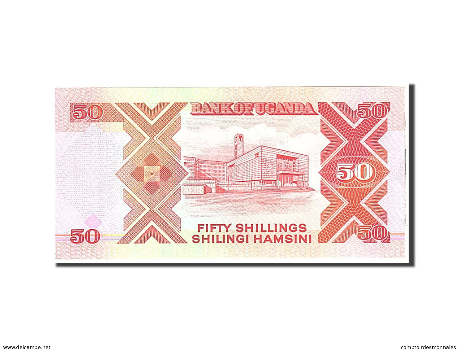 Billet, Uganda, 50 Shillings, 1989, Undated, KM:30b, NEUF - Ouganda