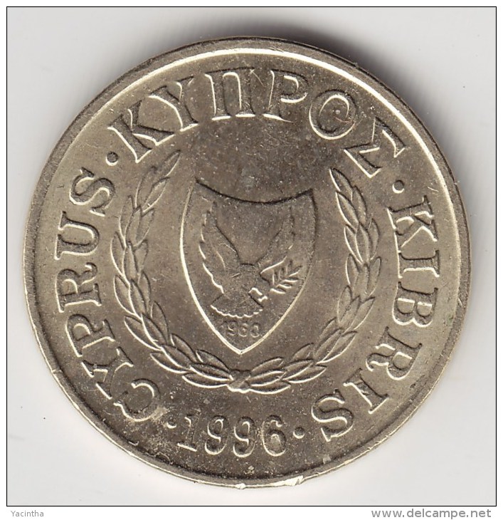 @Y@   Cyprus  2 Cents  1996  Unc   (3353 ) - Chypre