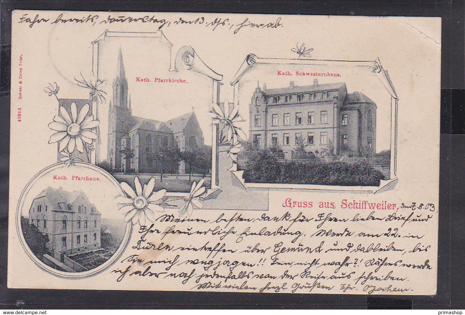 A6x /   Schiffweiler B. Neunkirchen Saar Saarland 1903 - Kreis Neunkirchen