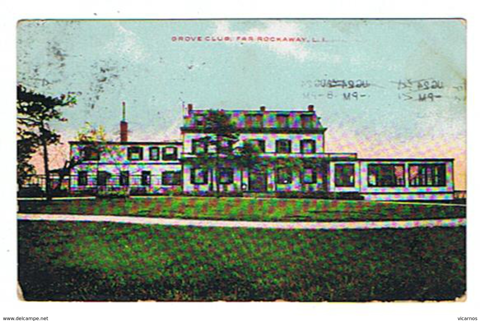 CPA ETATS UNIS Grove Club Far Rockaway - Long Island