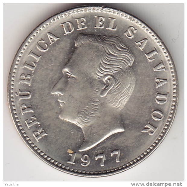 @Y@   El Salvador  5 Centavos   1977  UNC     (3378 ) - El Salvador